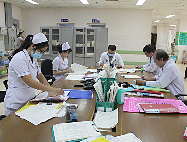 Ngành y tế Quảng Ngãi triển khai công tác y tế ứng phó bão số 9