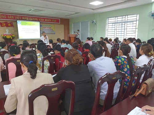 Bình Sơn: Tập huấn công tác dân số và phát triển cho viên chức dân số xã và cộng tác viên