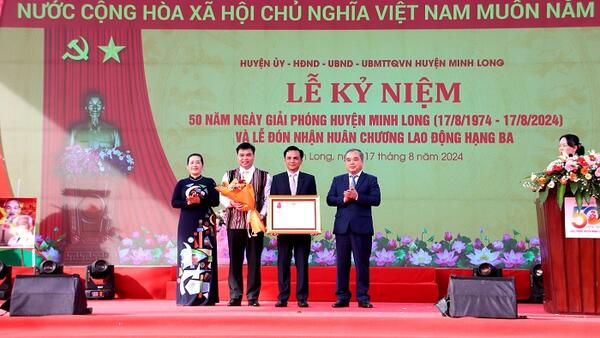 Kỷ niệm 50 năm Ngày giải phóng huyện Minh Long (17/8/1974-17/8/2024)