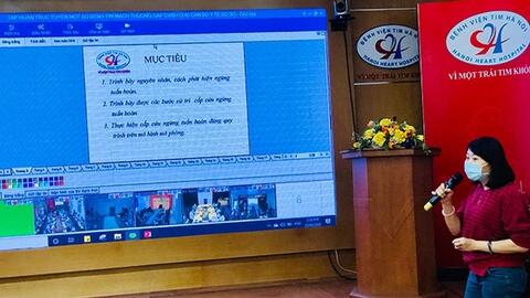 Dịch COVID-19: Nâng cao năng lực chẩn đoán, điều trị bệnh lý tim mạch cho tuyến dưới