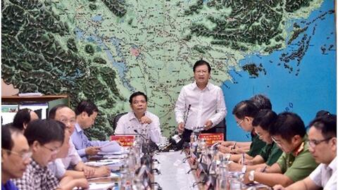 Chủ động triển khai ứng phó với áp thấp nhiệt đới có khả năng thành bão