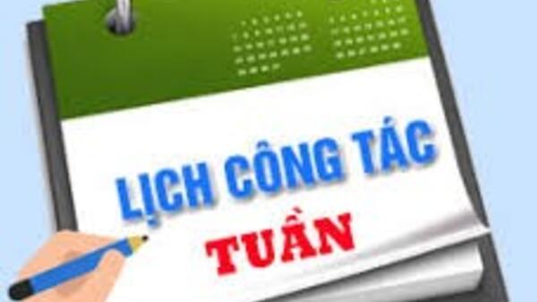 Lịch công tác Sở Y tế tuần thứ 30 (từ 03/08/2026-09/08/2026)