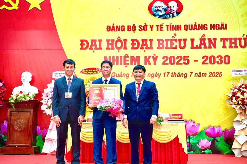Đại hội đại biểu lần thứ I Đảng bộ Sở Y tế tỉnh Quảng Ngãi nhiệm kỳ 2025 - 2030