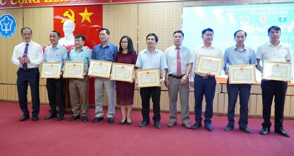 Quảng Ngãi: Tổng kết và trao giải Cuộc thi trực tuyến Tìm hiểu chính sách, pháp luật về bảo hiểm xã hội, bảo hiểm y tế